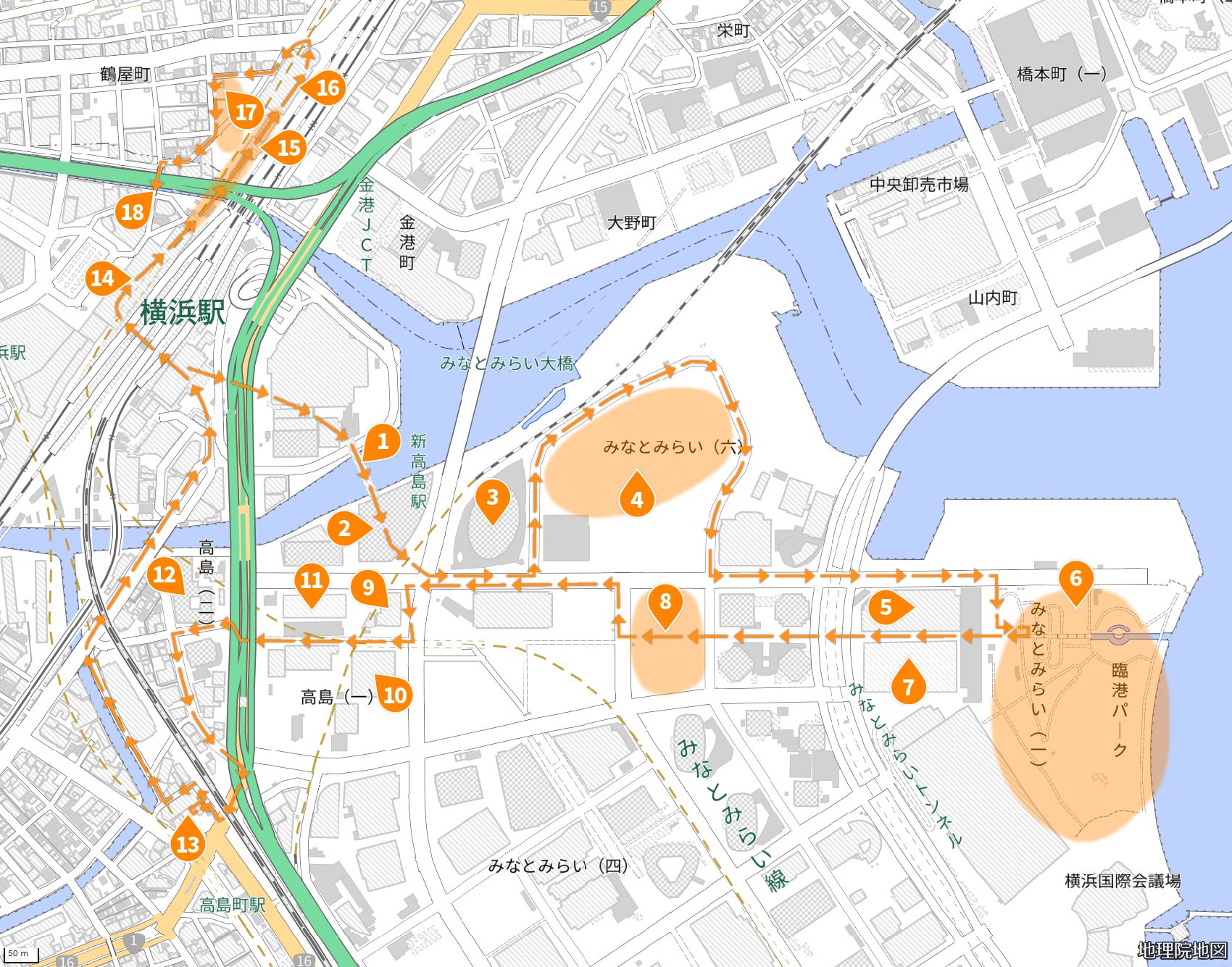 横浜 みなとみらい 桜木町 古地図 博物館級⁉️ 地図・旅行ガイド