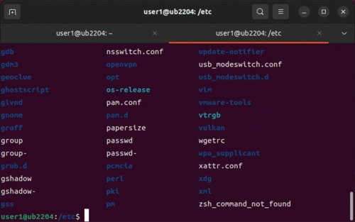 図1 「端末」でタブ機能を利用している様子