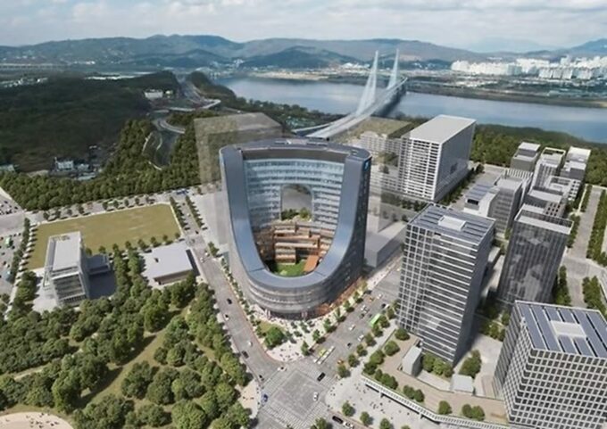 JYP Entertainmentの高徳新社屋完成予想図(c)STARNEWS