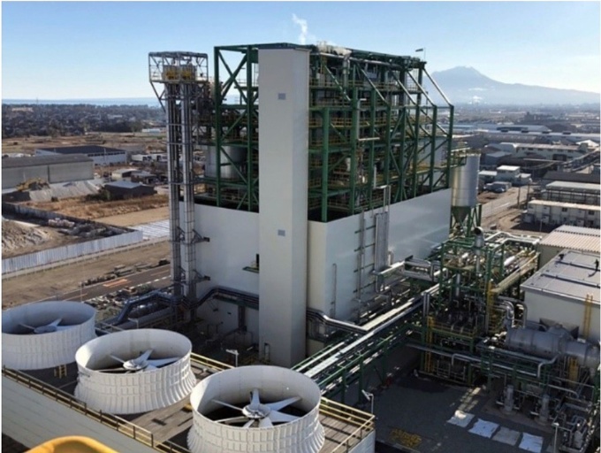 図1●完成当時の「米子バイオマス発電所」