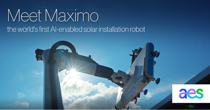 世界初、AI搭載「太陽光パネル設置ロボット」、米国で登場