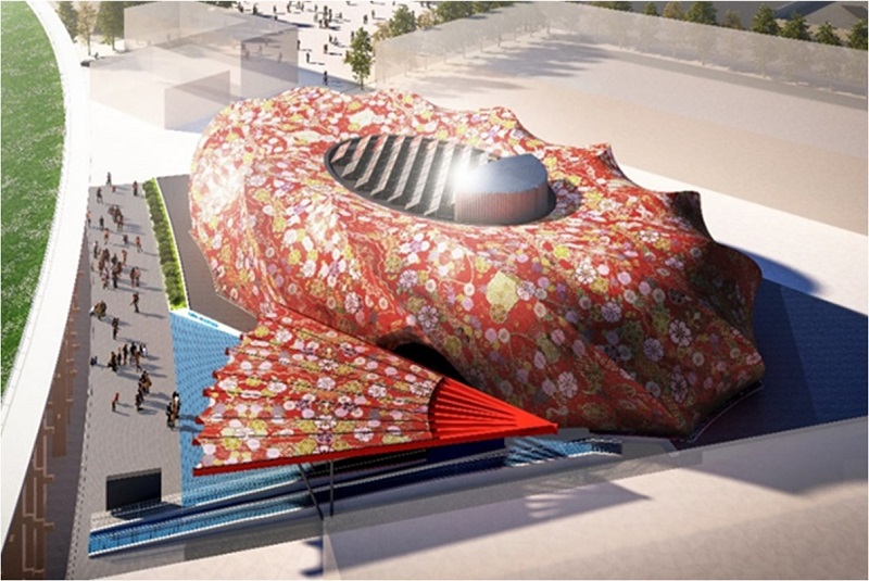 大阪•関西万博　2025 西陣織柄　扇子 ポーチ　飯田グループ　ギネス　EXPO 大阪•関西万博 2025 西陣織柄 扇子 ポーチ 飯田グループ ギネス EXPO