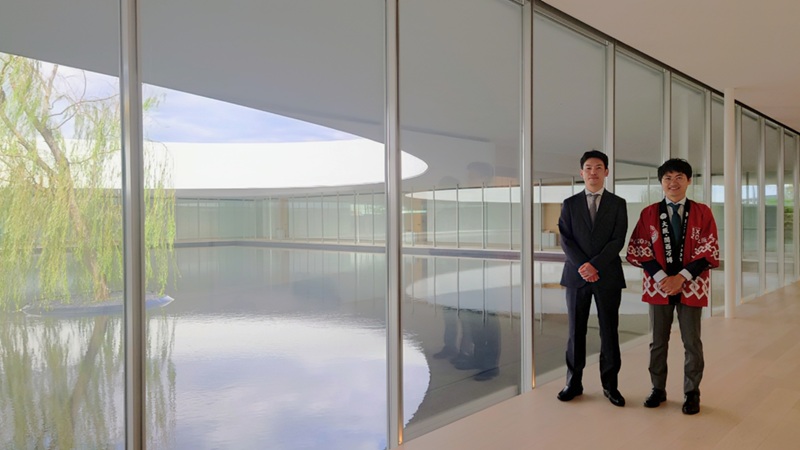 空を切り取る屋根と水盤の「迎賓館」、大阪・関西万博閉幕後に取材許可