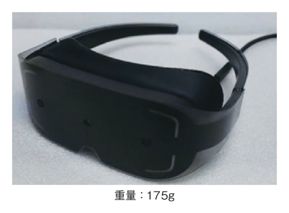  VRゴーグル一式 67-0326-72 VRゴーグル チルトアップ フロントパネル設計