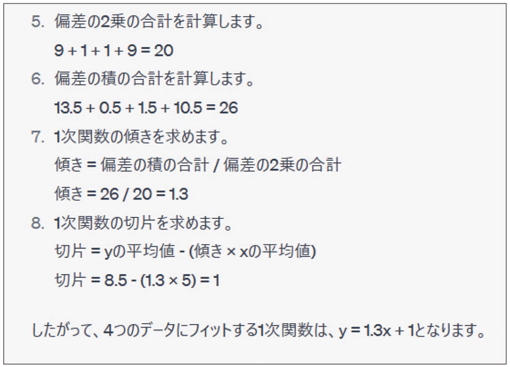 図14 最後でわずかな計算ミスがあった