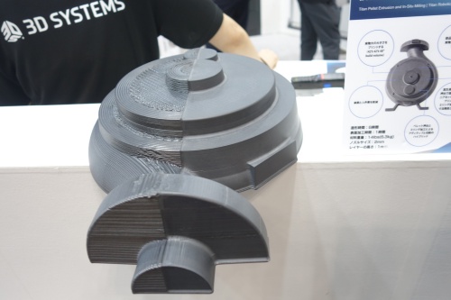 図 後加工を施した造形サンプル