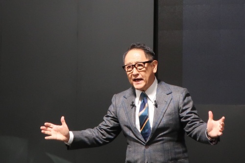 トヨタ自動車会長の豊田章男氏