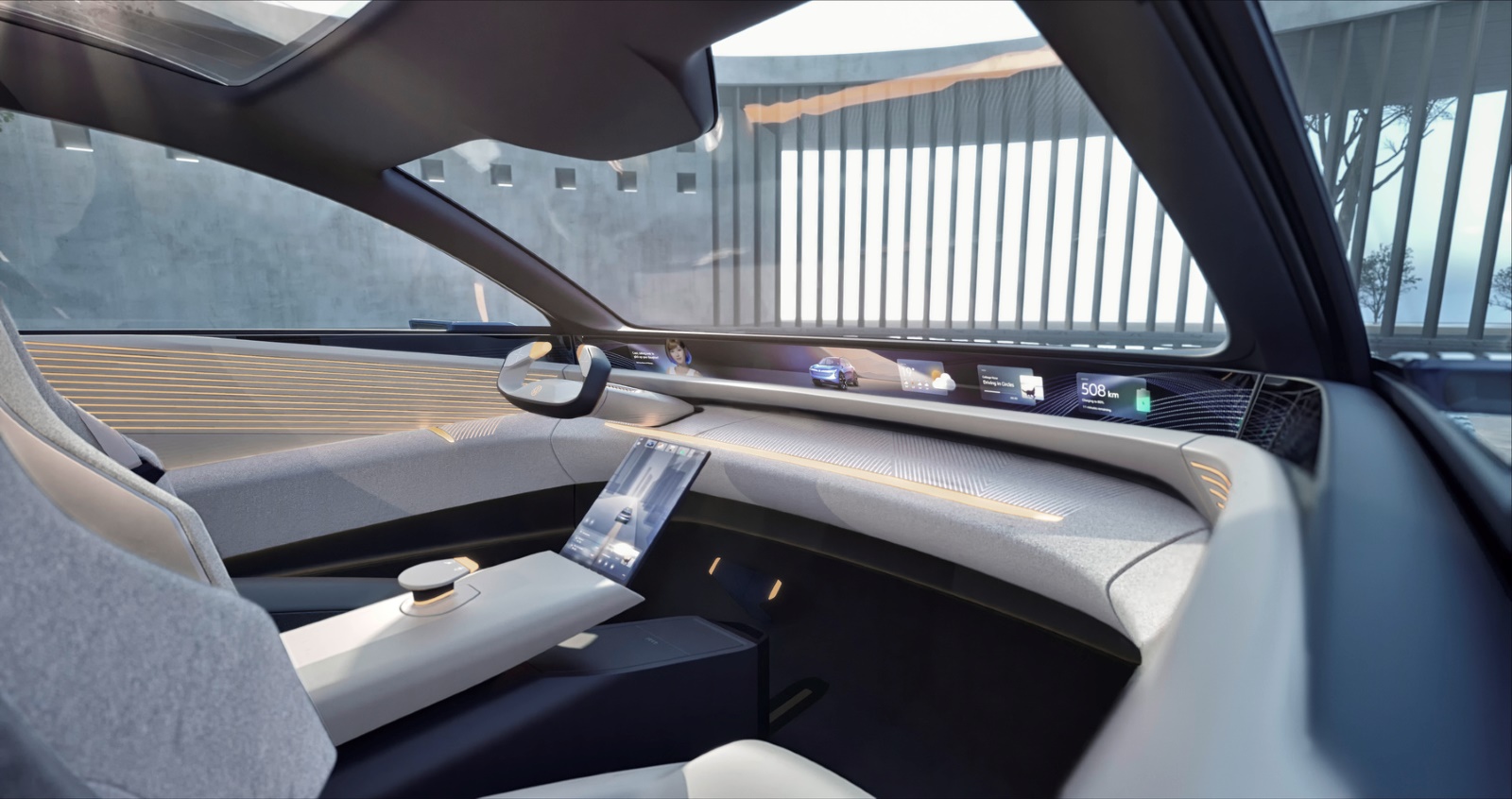 VWが中国向け新世代コンセプトEV、自動運転レベル4やAIアバター