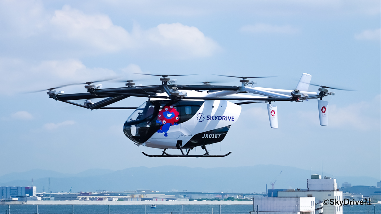 出航 NEC、万博で空飛ぶクルマの運航管理サービス検証 国内初 | 日経クロス