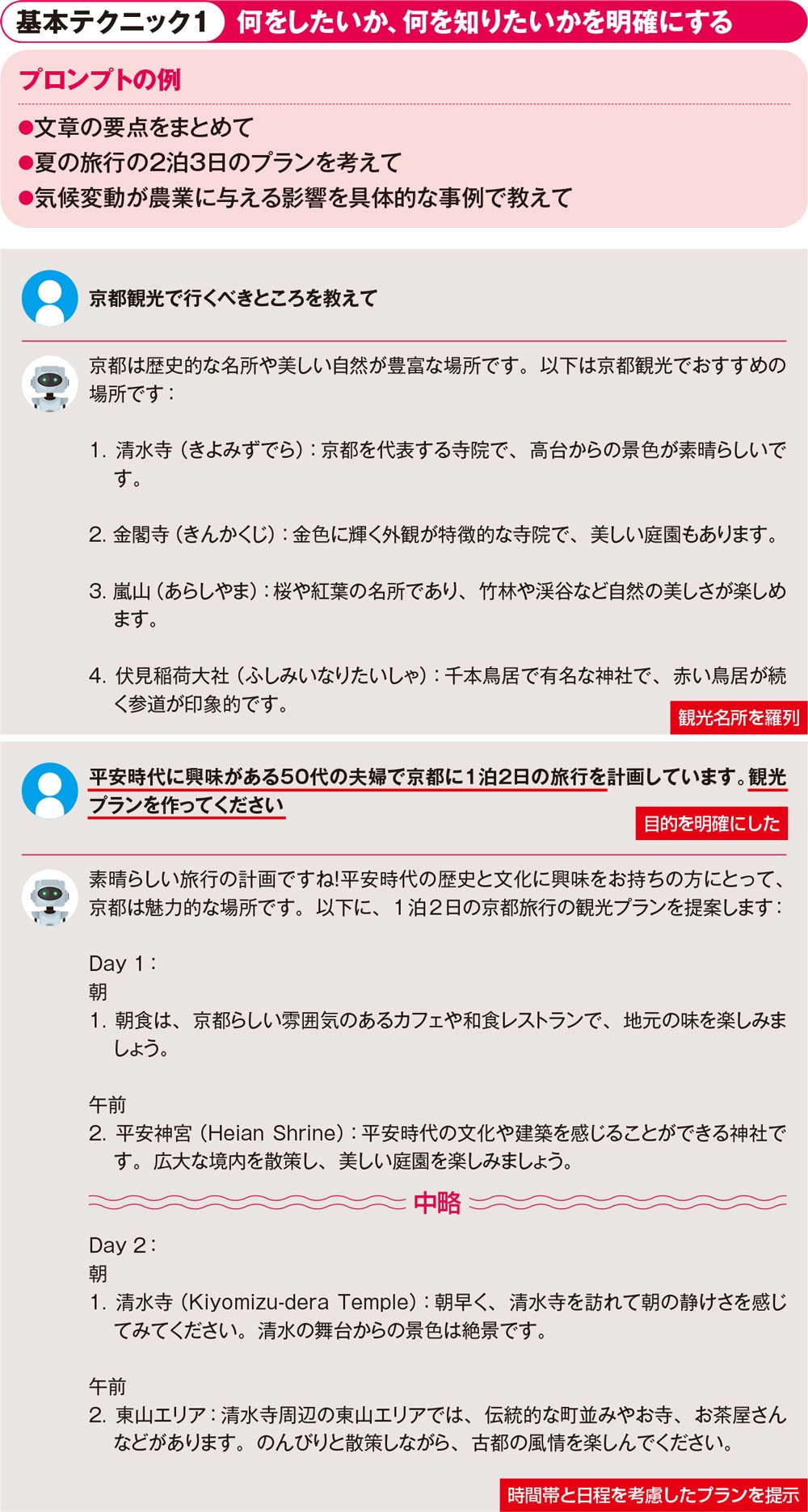 生成AIで「何を知りたいか」を明確に、具体的な情報をプロンプトに含めよう | 日経クロステック（xTECH）