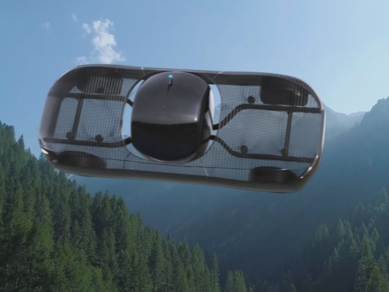 米新興が本当の「空飛ぶクルマ」、渋滞時の道路上飛行を提案