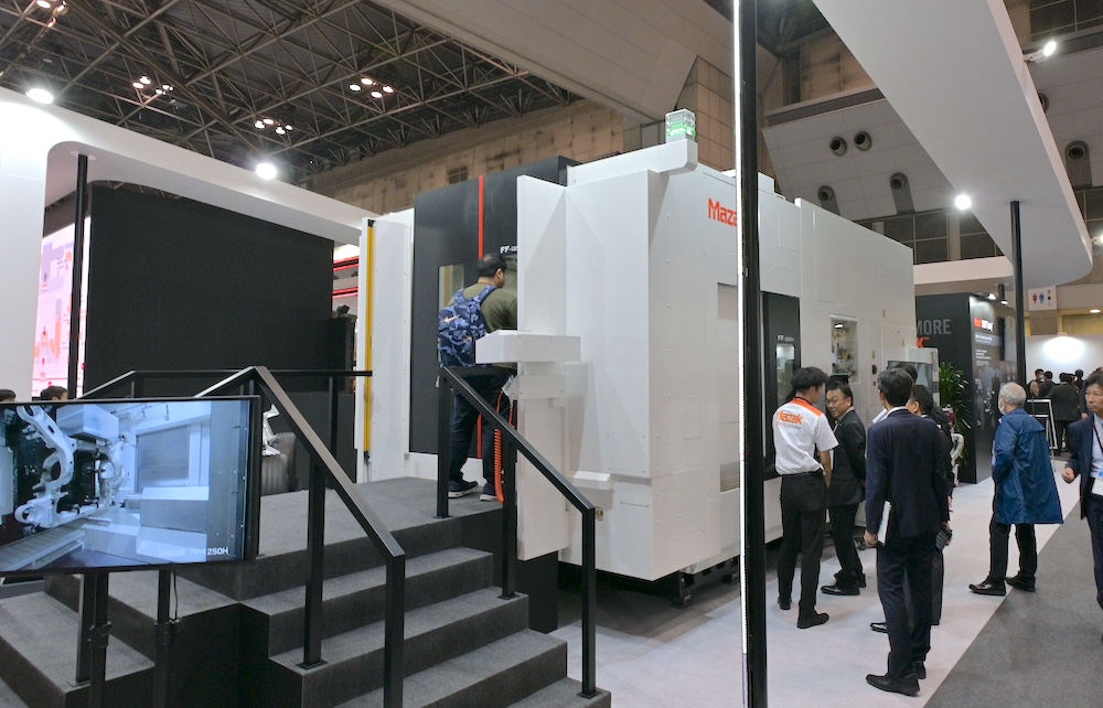 ギガキャスト対応、ヤマザキマザックが大型アルミ部品に特化した横型MC