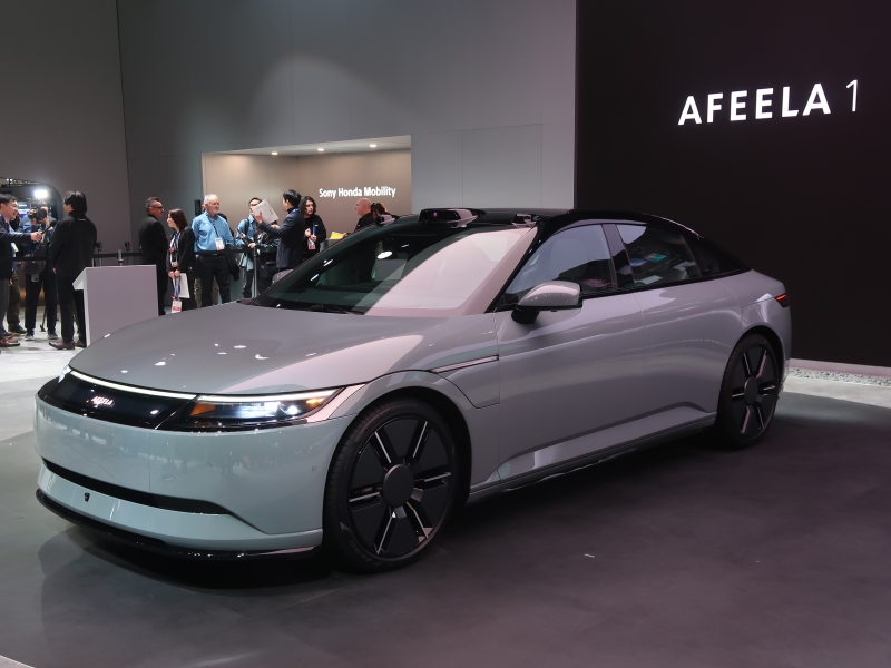 ソニー・ホンダ初EV「AFEELA 1」、センサー配置を変えた理由