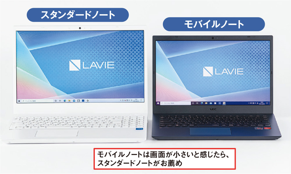 画面は大きくなるも軽量化が進んだ、幅広い用途に対応するスタンダード
