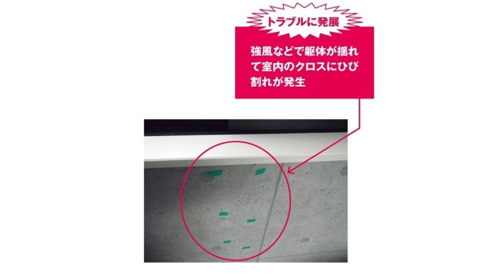 新築なのにひび割れ 建築確認なぜ通った? 耐力壁の配置バランスに要注意