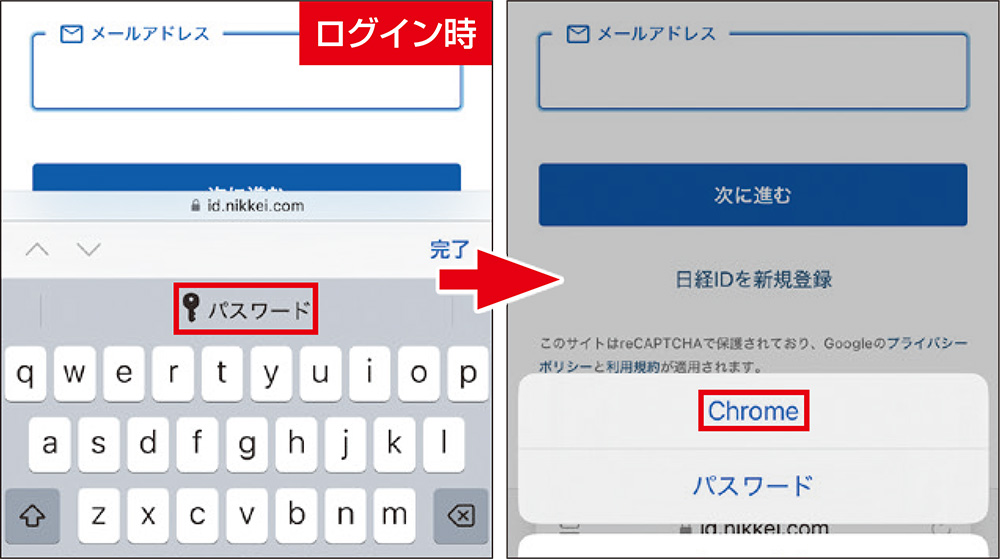 パソコンとスマホのパスワード管理にはChromeが便利、クラウド経由で