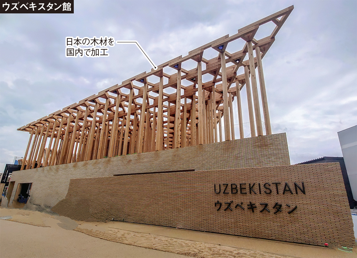 大阪・関西万博は「木の万博」、CLTなど木造・木質アピールする