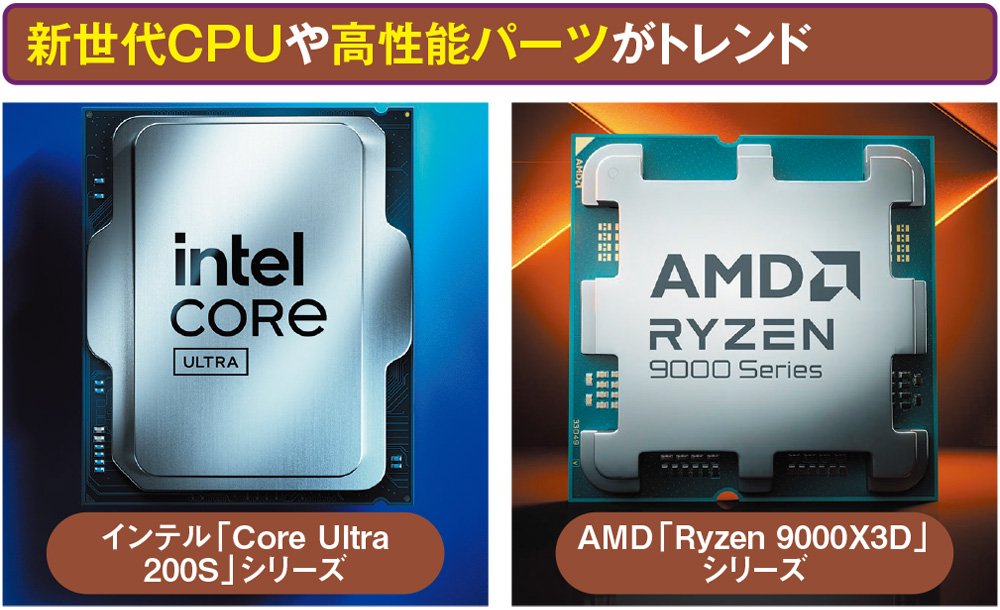 性能の高さを重視するならデスクトップPC、パーツ選びや機能拡張