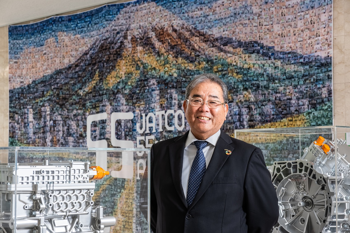 ジヤトコは電動アクスルで日産に貢献、佐藤社長が語る赤い海に飛び込む