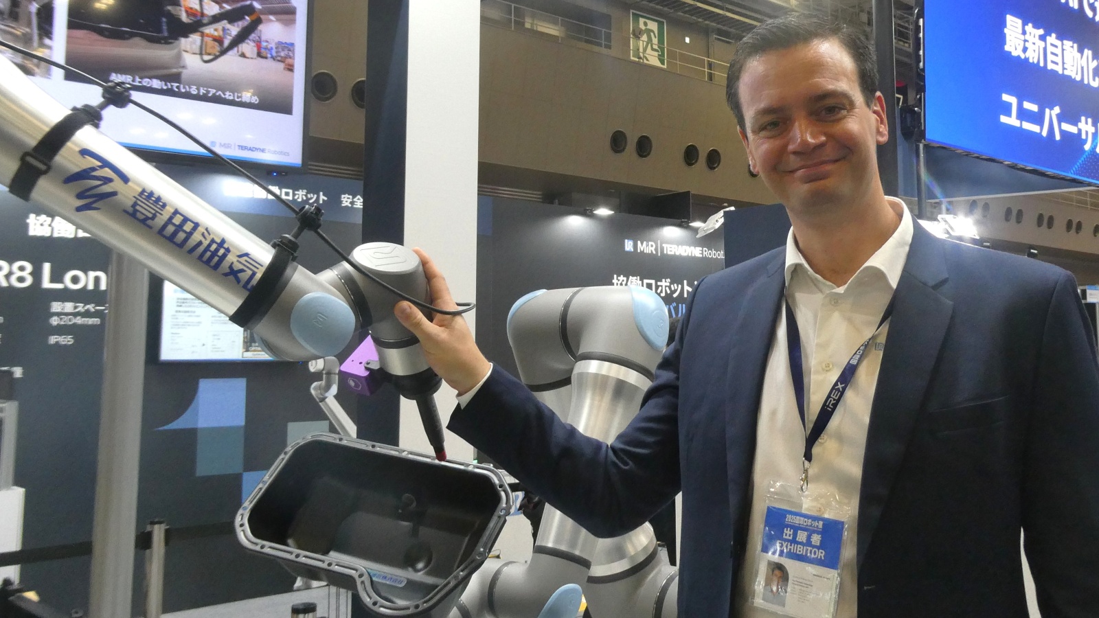 協働ロボ大手「専門知識の障壁は消滅する」、人型ロボットには懐疑的