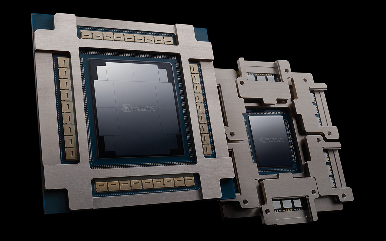 TSMCは光電融合向けにPDKの整備を進めている。画像はTSMCの光電融合向け実装技術を採用したNVIDIAの製品（出所：NVIDIA）