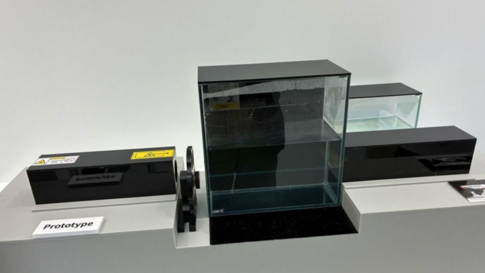 京セラ、世界最速レベルの水中光無線通信システム 伝送速度は5Gbps