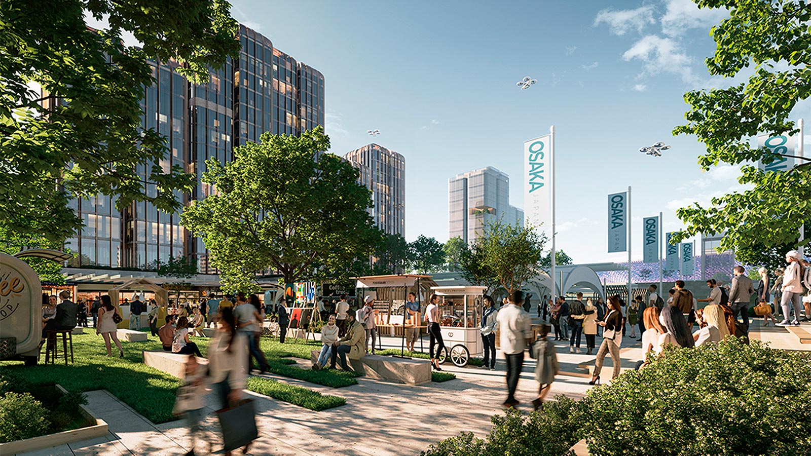 夢洲や梅田から市内全体へ、再開発の勢いが続く大阪大改造