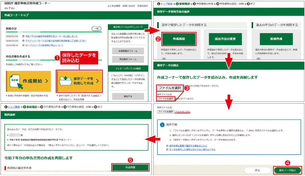 e-Taxなら還付までの期間が短くなる、申告書の送信前にPDFで内容を確認 