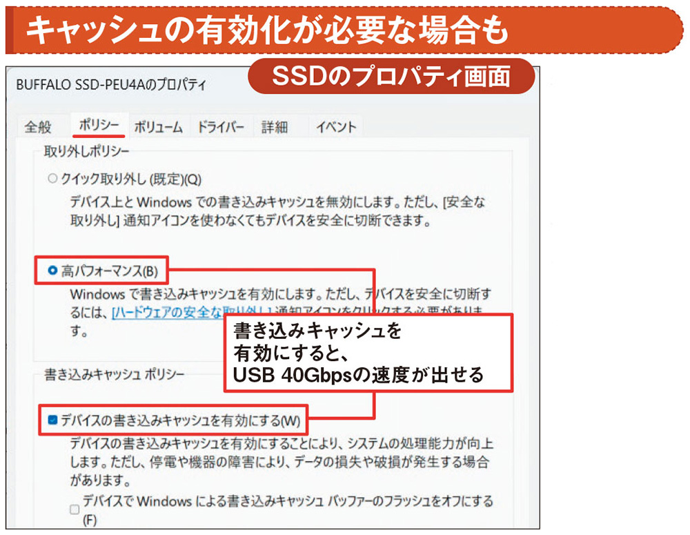 20Gbps対応SSDは要注意、40GbpsのUSB端子に挿しても速度が半減すること