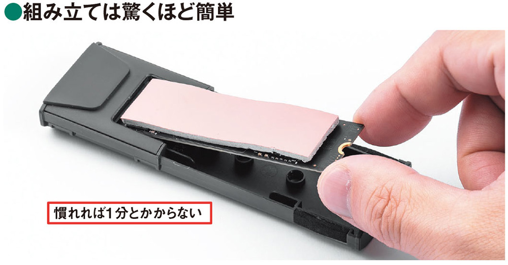 内蔵SSDを「外付け化」、自作すれば市販品より安く済む | 日経クロス