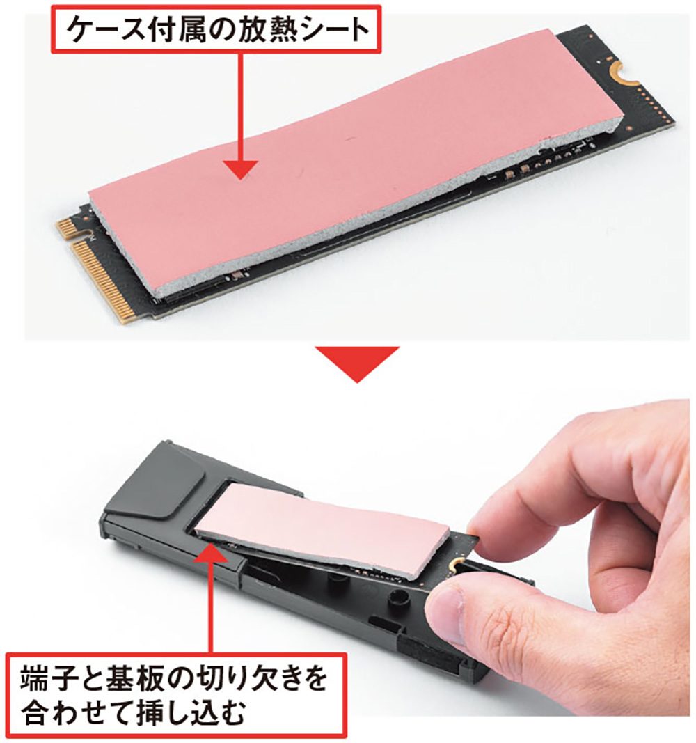 内蔵SSDを「外付け化」、自作すれば市販品より安く済む（5ページ目