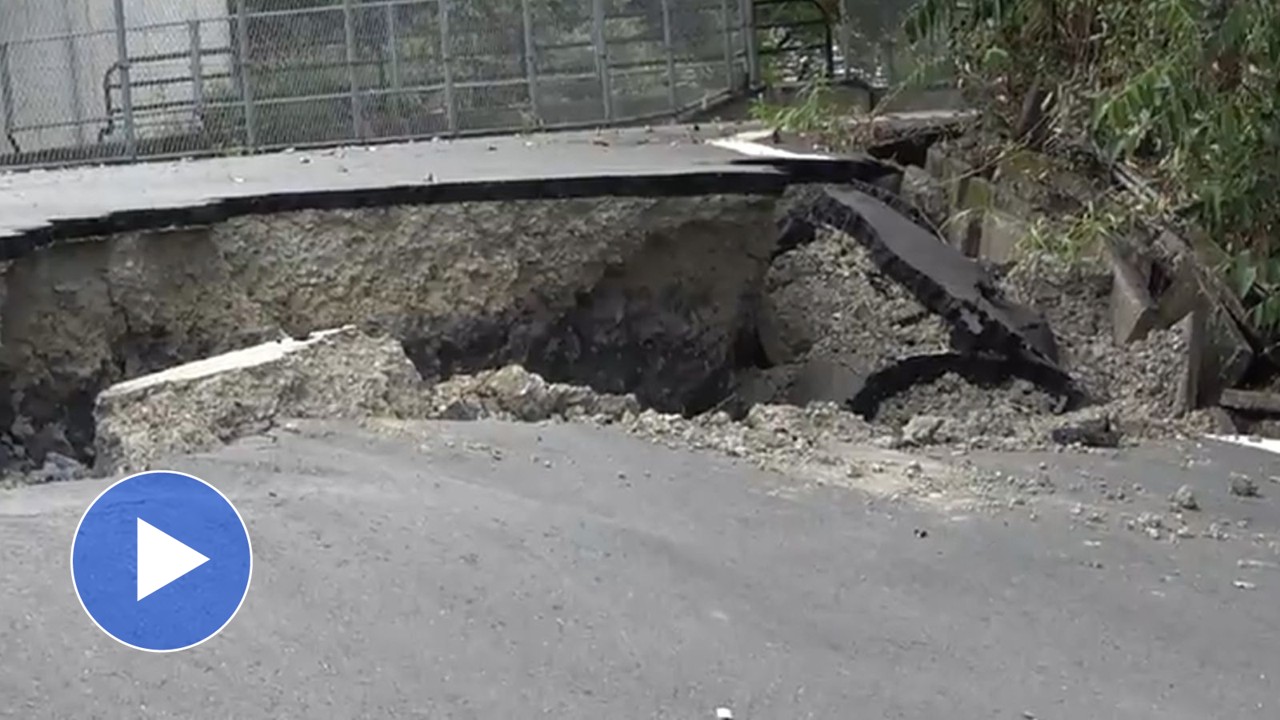 熊本地震で特徴的だった「断層変位」、取材映像で追う損傷の現場