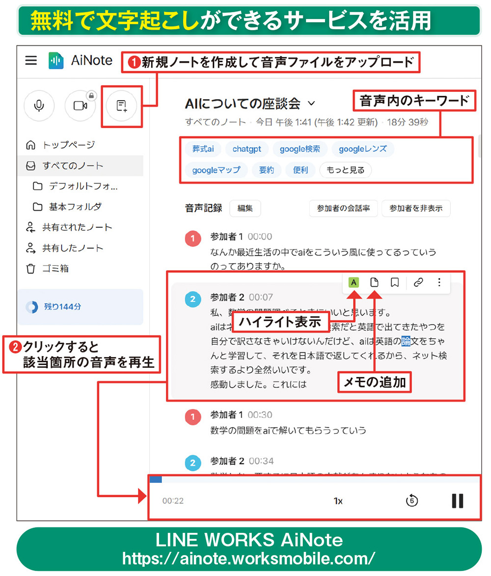 録音ファイルをAIで文字起こし、要約や翻訳も頼めるが落とし穴はある