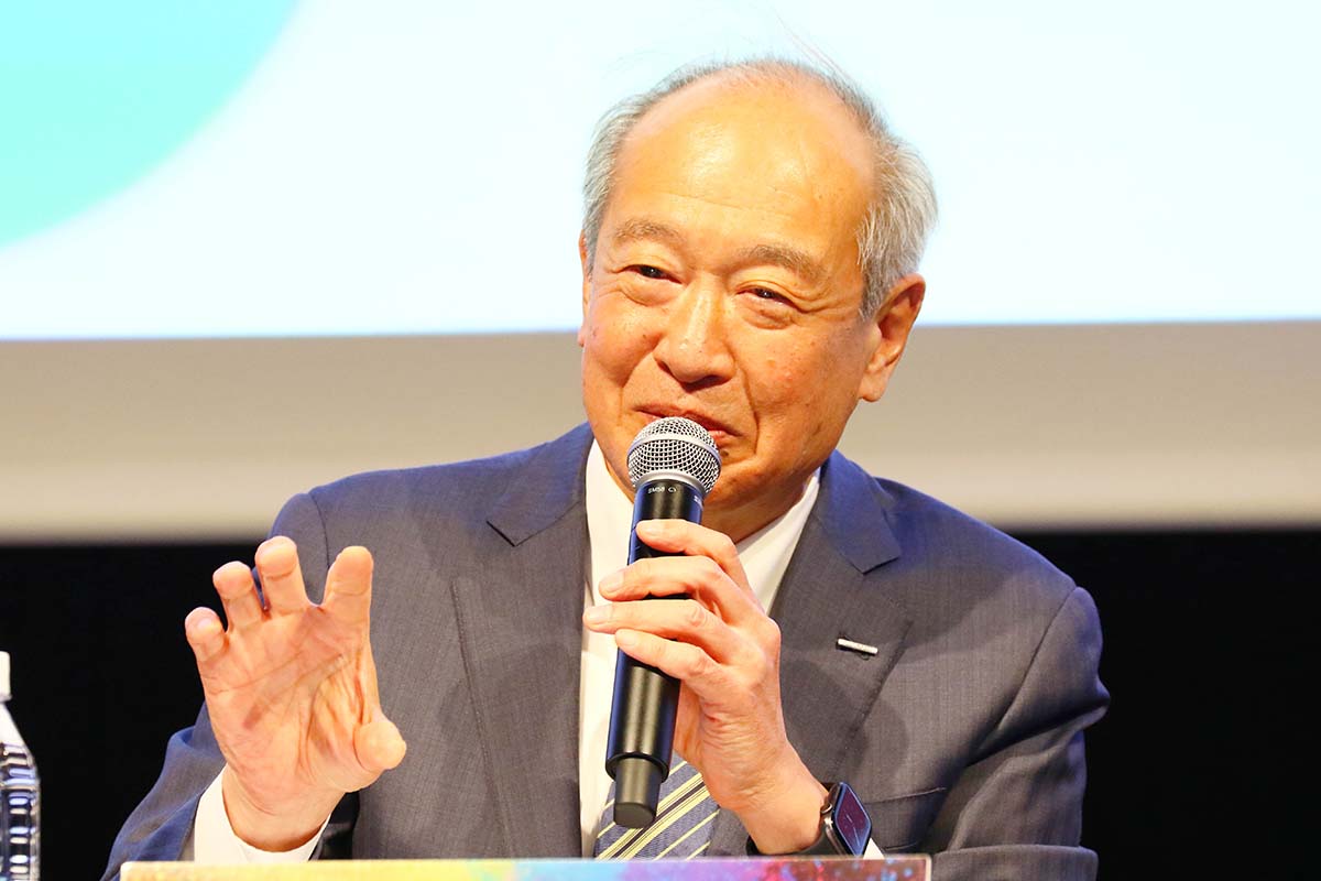 旭化成取締役副社長執行役員研究開発・DX・知的財産統括の久世和資氏