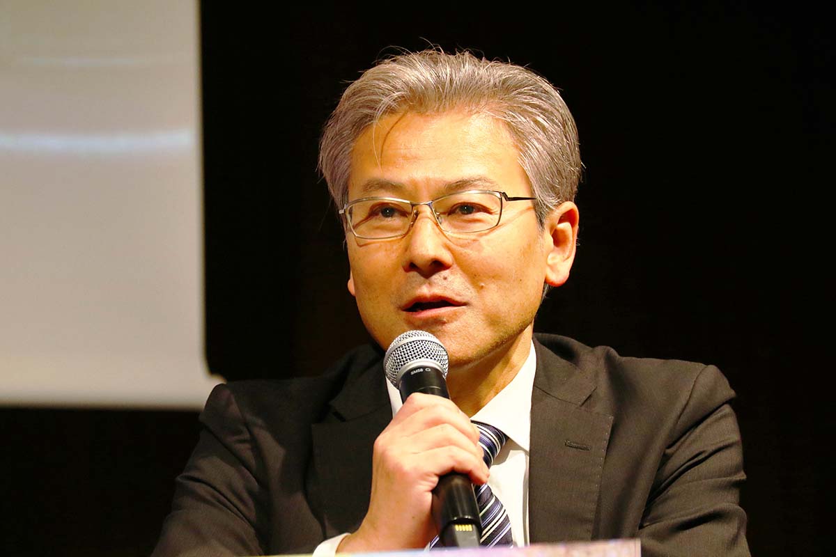 経済産業省大臣官房審議官（商務情報政策局担当）の奥家敏和氏