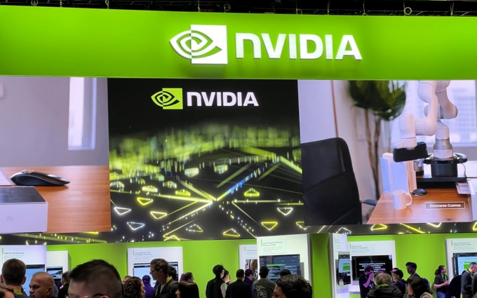 エヌビディアの「GTC 2026」ではフィジカルAIやエージェント型AI、次世代半導体が注目されそうだ。写真は2025年のGTCの様子(写真:日経クロステック)