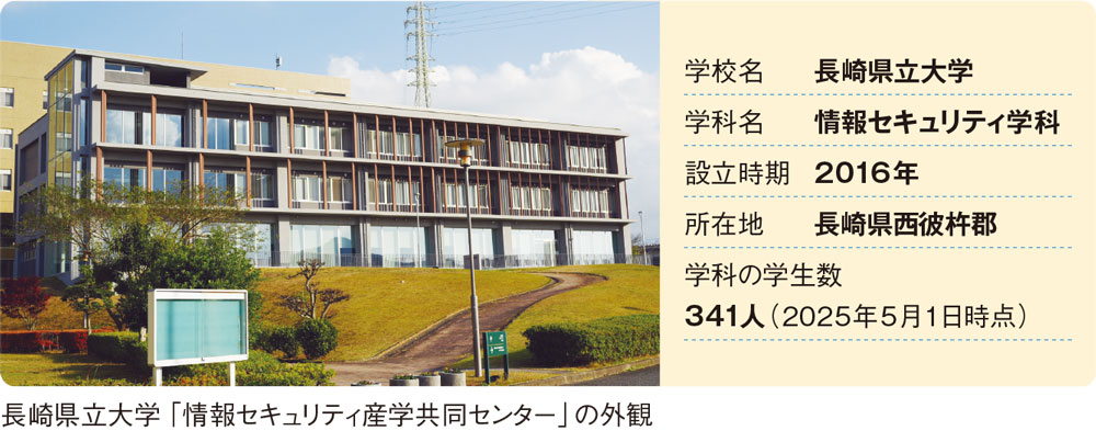 長崎県にある日本初の「情報セキュリティ学科」、教育現場に密着取材