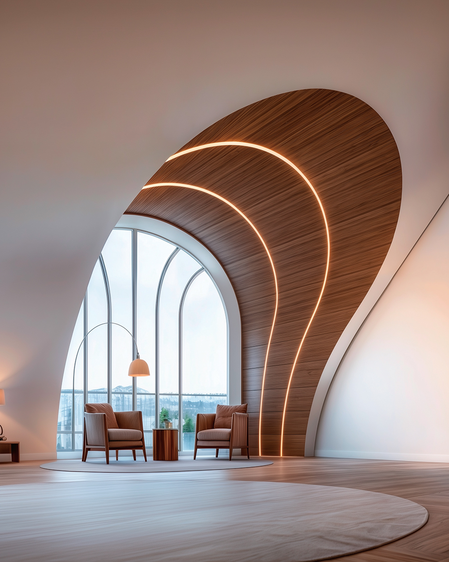 その内観（出所：スタジオ・ティム・フー）