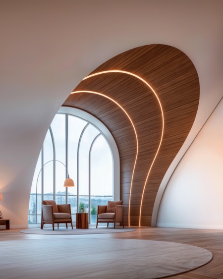 その内観(出所:スタジオ・ティム・フー)