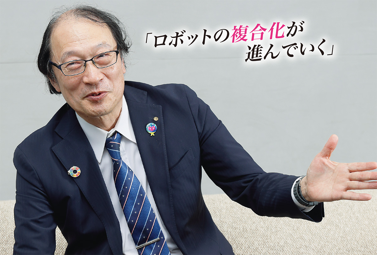ヒューマノイドよりまずは単機能ロボットを」、建設RXコンソ・村上会長