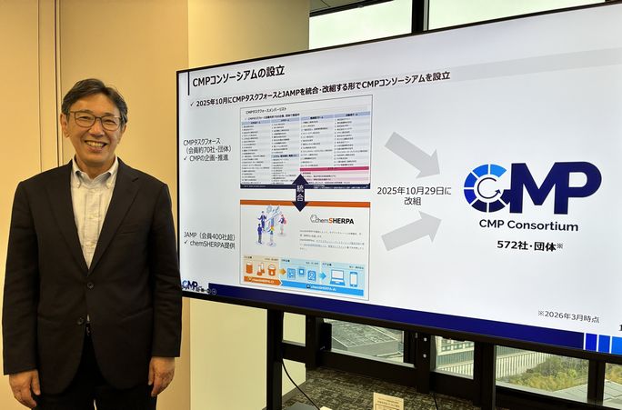 古田清人CMPコンソーシアム代表幹事	