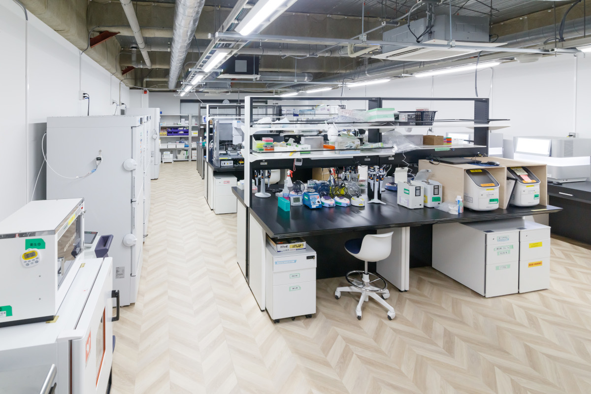 Craifのラボの様子