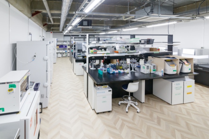 Craifのラボの様子