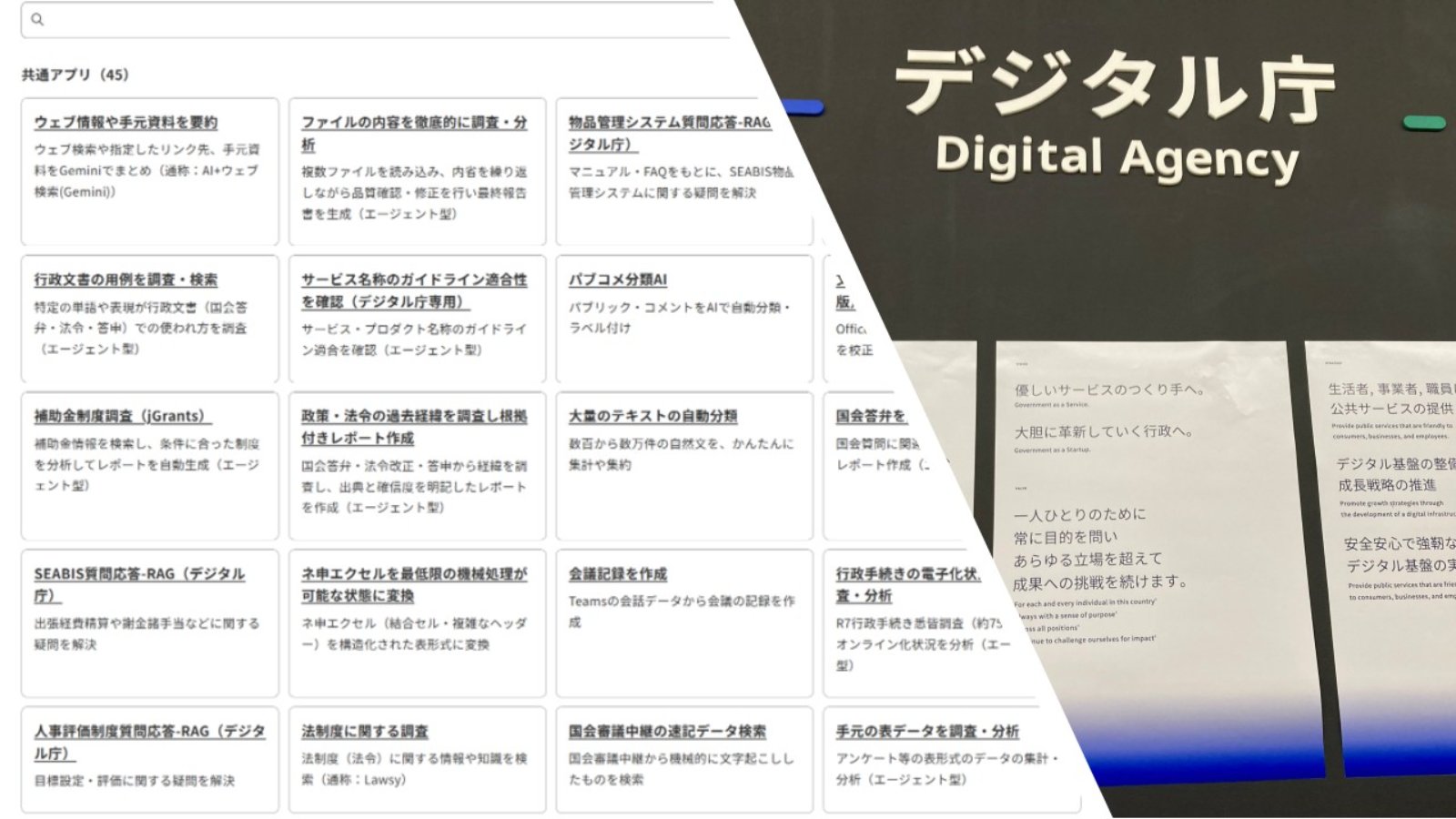 ガバメントAI基盤「源内」、職員は専門知識不要でAIエージェント内製可能に