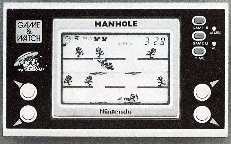 図1　ゲーム＆ウォッチを1980年に発売