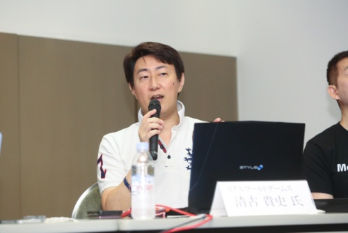 リアルワールドゲームス 代表取締役の清古貴史氏
