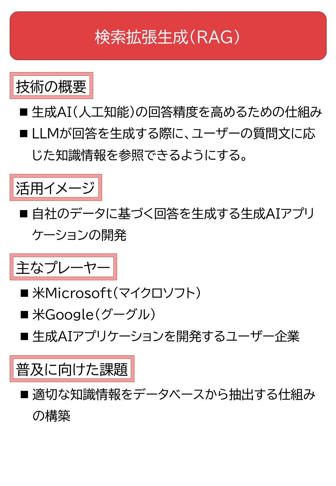 外部情報を参照しハルシネーションを防ぐ、生成AIの業務活用に有効な