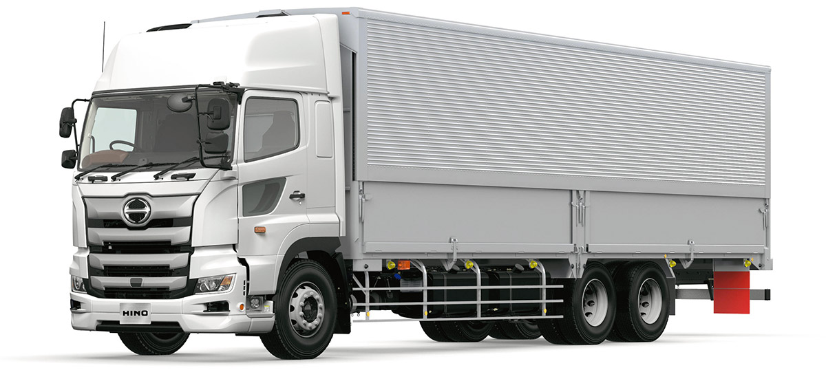 大型トラックに可変配光ヘッドランプ、日野が「プロフィア」に日本初