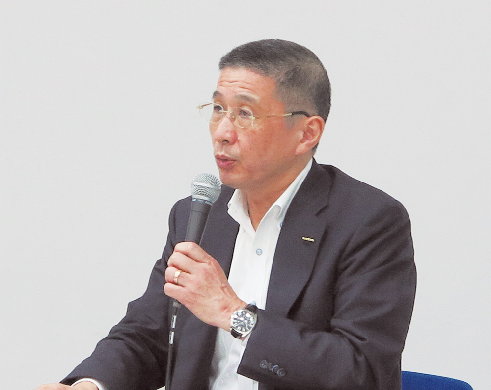 図1　早期辞任に追い込まれた西川広人氏