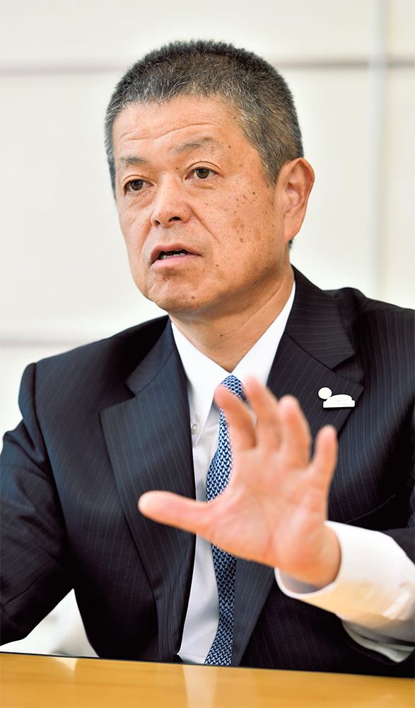 図　トヨタ自動車パワートレーンカンパニーPresidentの岸宏尚氏